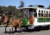 Oporto tranvía con mulas