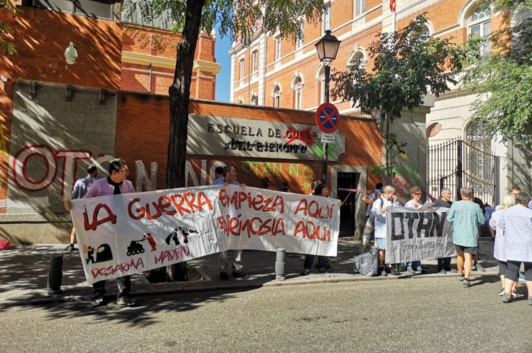 Rebelión Escuela Ejército Madrid 28JUN2022