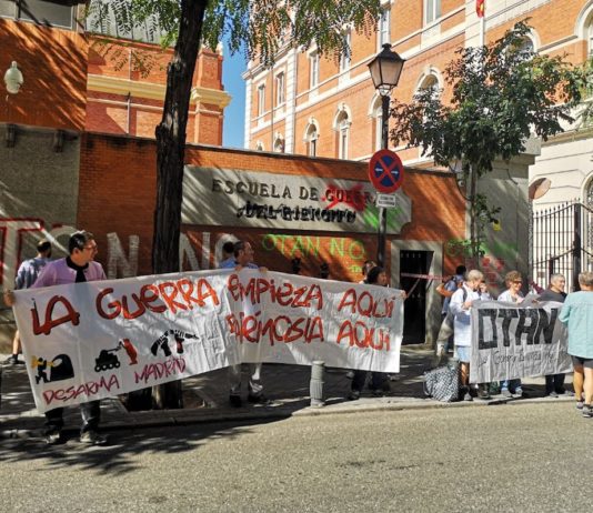 Rebelión Escuela Ejército Madrid 28JUN2022