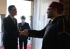 Rabat: Pedro Sánchez con Mohamed VI. © Pool Moncloa / Borja Puig de la Bellacasa 07ABR/2022