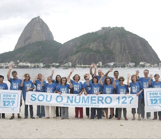 Primera Campaña «Yo soy el Número 12», Pan de Azúcar, Río de Janeiro