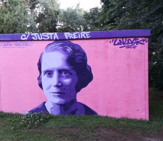 Mural Justa Freire restaurado 20JUL2022