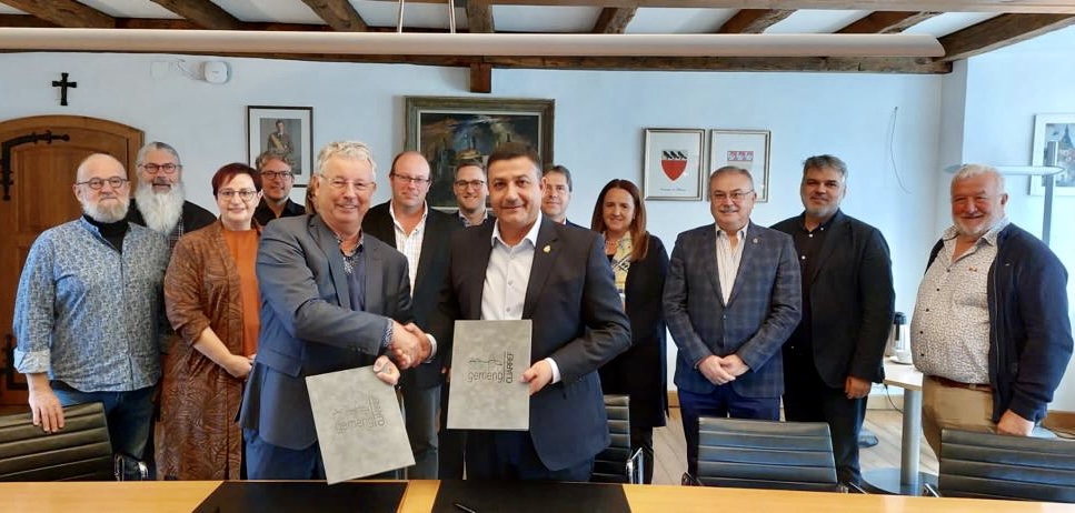 Firma del Protocolo entre las autoridades de Ávila y la región de Éislek (Luxemburgo) 30SEP2022