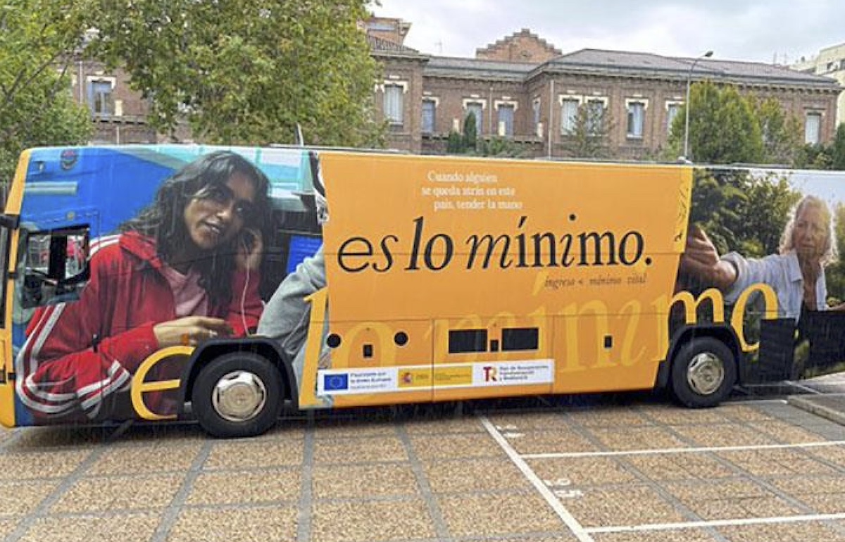 Autobús IMV es lo mínimo Madrid
