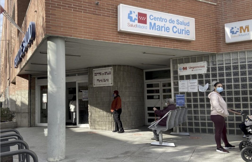 Leganés Centro salud Marie Curie urgencias