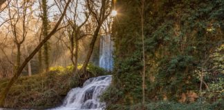 Zaragoza Monasterio de Piedra cascada