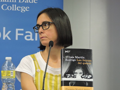 Inés Martín Rodrigo en la Feria del Libro de Miami 2022
