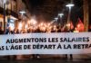 Francia y la defensa de las pensiones Francia, movilización en París por las pensiones públicas soidarias 22ENE2023