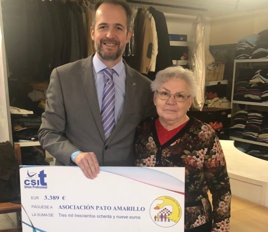 José Ángel Montero Esteso con Pilar Aural ENE2023