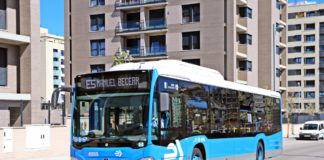 Madrid, línea de autobuses E5 de Cañaveral a Manuel Becerra