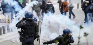 Francia protestas 18MAR2023