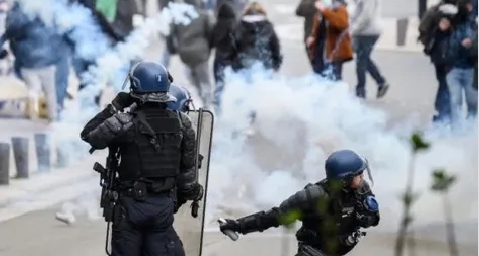 Francia protestas 18MAR2023