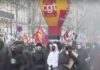 París, movilizaciones contra la reforma de las pensiones impulsada por el gobierno de Emmanuel Macron. 11MAR2023
