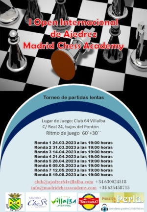 Campeonatos comunidad de Madrid - Club de Ajedrez Blanco y Negro