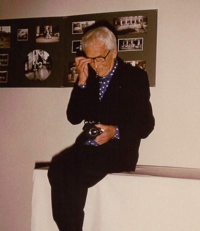 Lartigue en una exposición