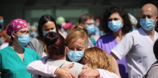 Así se vivieron momentos de la pandemia Covid en hospitales de la Comunidad de Madrid © Fran Llorente CCOO Madrid