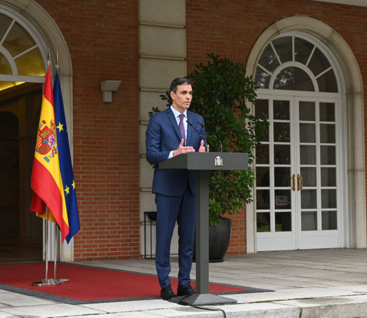 Pedro Sánchez en La Moncloa, 29MAY2023
