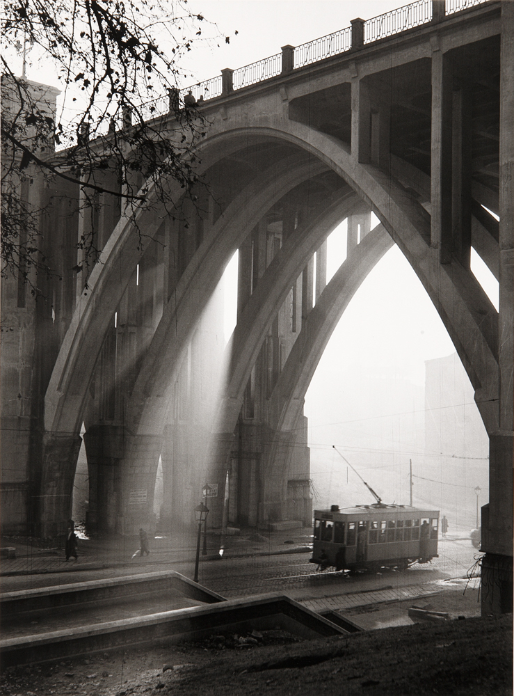 Roca Viaducto de la calle Bailén. Madrid, 1953