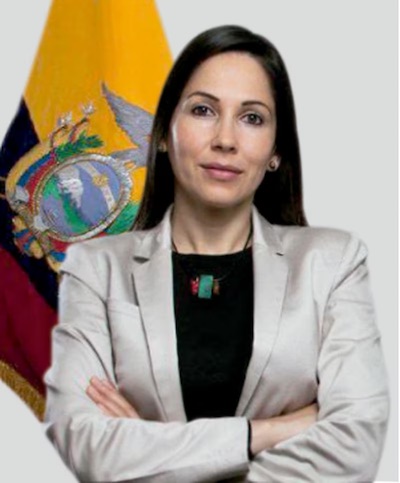 Luisa González en Ecuador