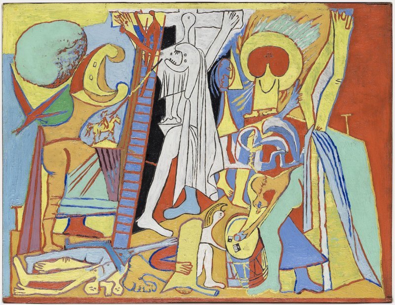 Pablo Picasso: La crucifixión, 1930