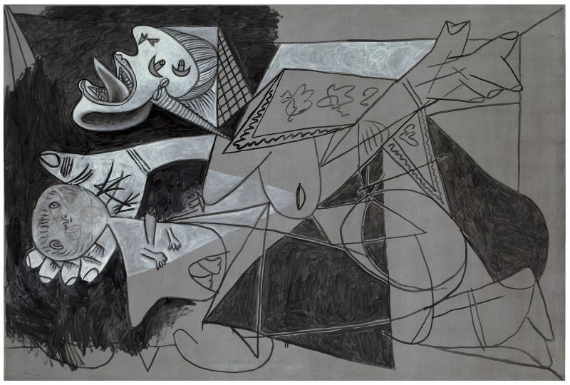 Pablo Picasso: Madre con niño muerto (II). Postscripto de Guernica, 1937