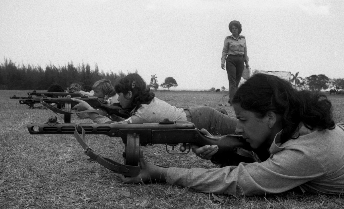 Aymerich: campo de entrenamiento de milicias territoriales en Cuba, 1982