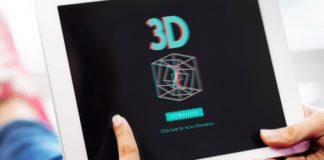 animación 3D tableta