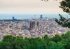 Barcelona, panorámica desde la montaña