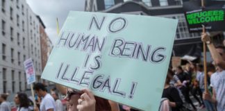 Imagen de archivo de una demostración en Londres en favor de la acogida a migrantes © AI