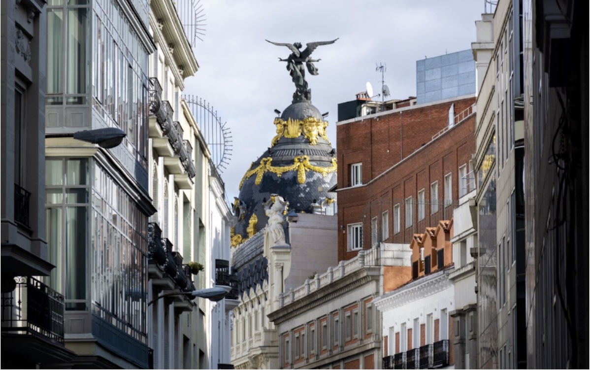 Madrid, Gran Vía, edificio Metrópolis