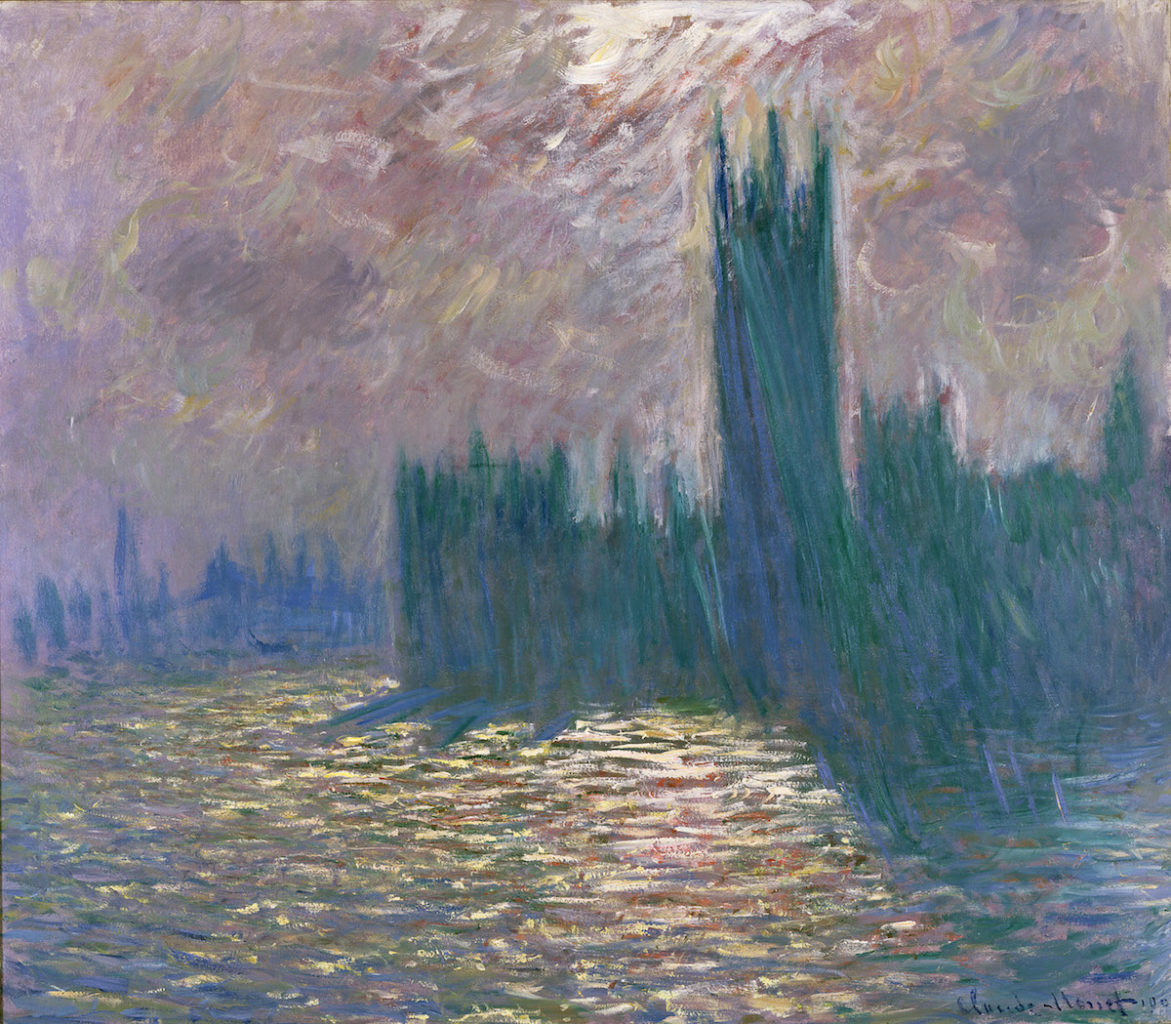  Monet, Claude (1840-1926) Londres, Parlamento, reflejos en el Támesis, 1905. MUSEE MARMOTTAN MONET, PARIS.