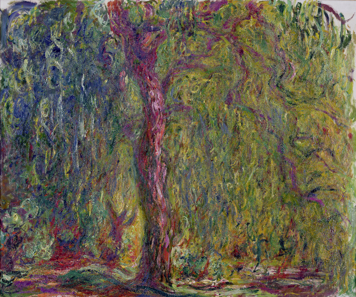 Monet, Claude (1840-1926) Sauce llorón, 1918-19. MUSEE MARMOTTAN MONET, PARIS.