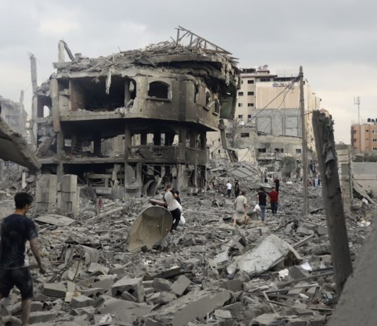 Destrucción total de Gaza © Mohammed Baba MSF