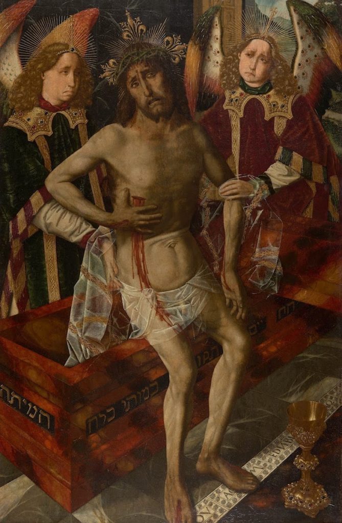 Cristo de la Piedad. Bartolomé Bermejo
