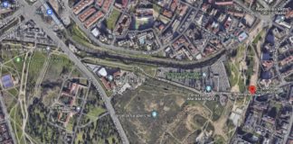 Madrid: terrenos de la antigüa cárcel de Carabanchel donde se reivindica un hospital público