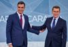 España, entre la amnistía y el devenir de cada día Sánchez y Feijó en un debate electoral
