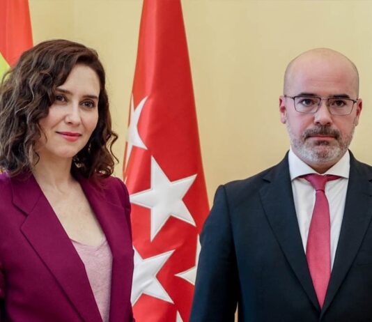 Isabel Díaz Ayuso y Francisco Martín