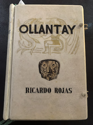 Rojas, Ollantay, cubierta original