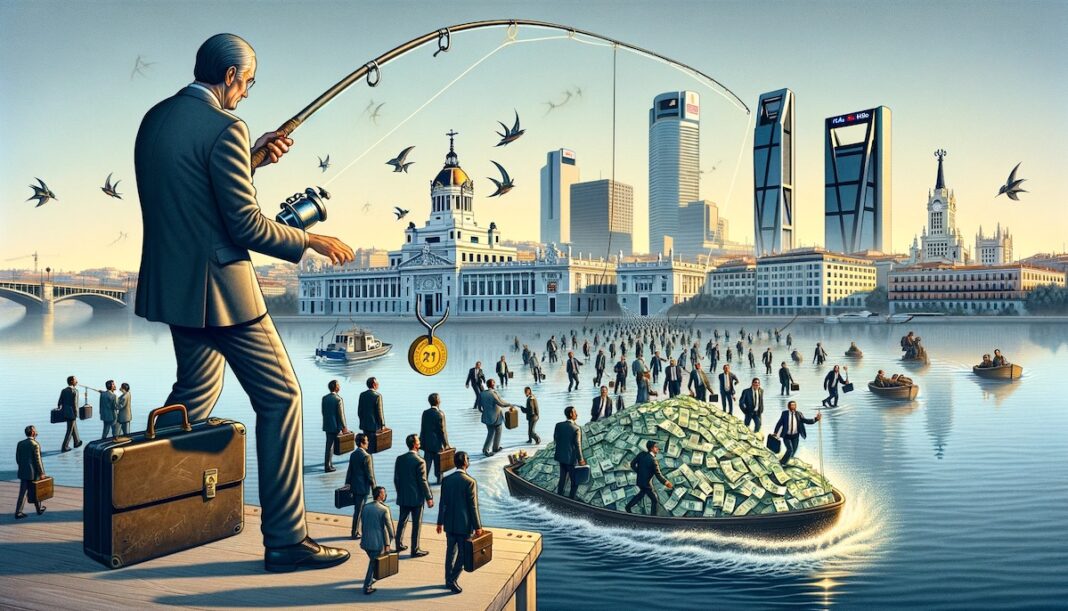 Madrid pesca grandes fortunas ©IA-AqM