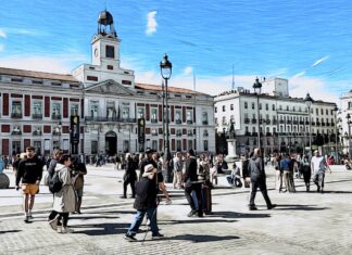 Madrid Puerta del Sol 18ABR2024 ©RJC-Graphite
