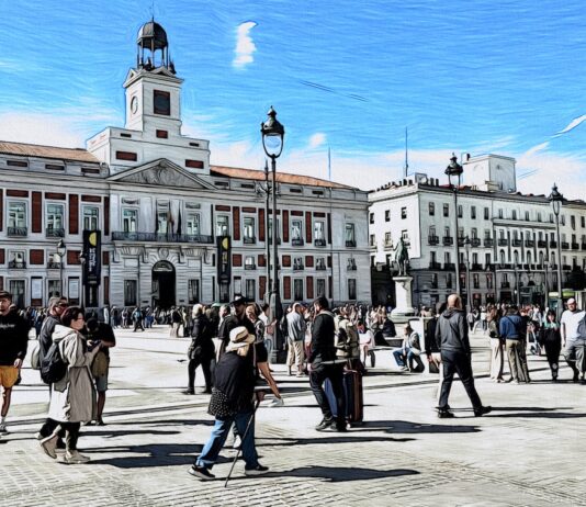 Madrid Puerta del Sol 18ABR2024 ©RJC-Graphite