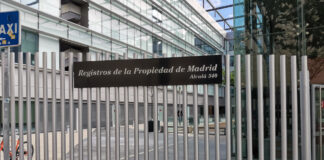 Sede registro de la propiedad Madrid