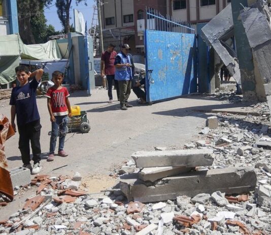 Escuela de la UNRWA atacada en Gaza ©ONU.news