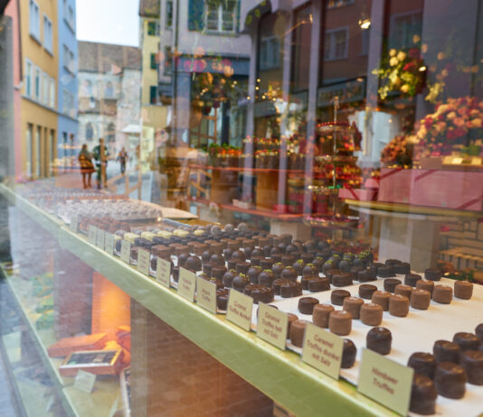 Suiza, Zurich, chocolateria OCT2018