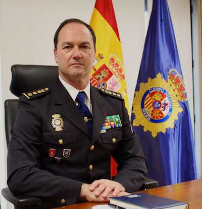 Javier María Galván, comisario principal de la Policía Nacional, 2024