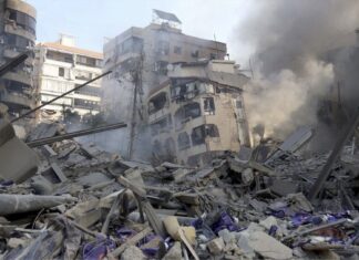 Líbano: destrucción de edificios civiles por Israel ©UNICEF/Dar al Mussawir/Ramzi Haidar.