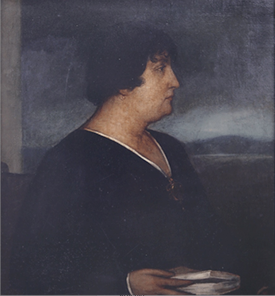 Colombine Carmen de Burgos, por Julio Romero de Torres