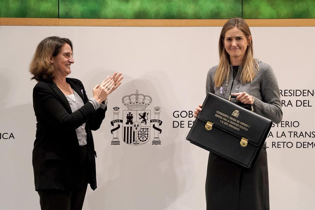 Sara Aagesen asume la cartera de Teresa Ribera 25NOV2024