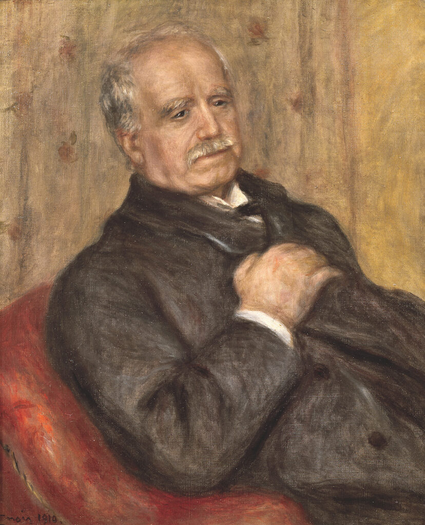 Impresionismo: Retrato de Paul Durand-Ruel por Renoir