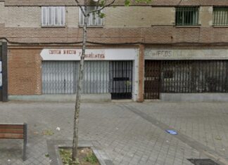 Calle Cullera, Barrio Lucero, Madrid